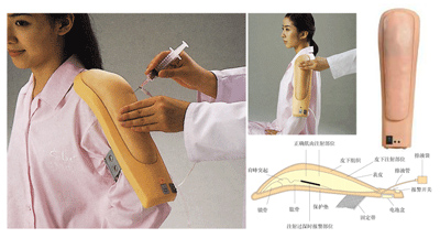 高級(jí)電子上臂肌肉注射訓(xùn)練模型